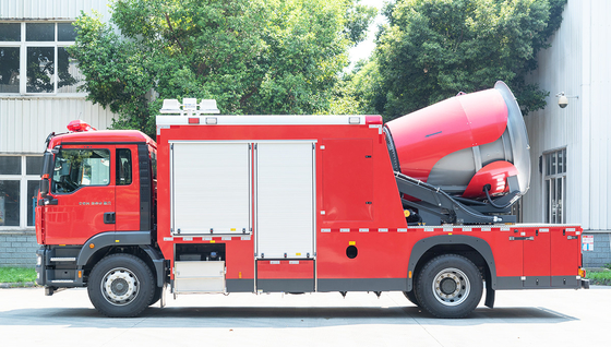 Sinotruk Sitrak Дымный выхлоп Спасательный пожарный грузовик Специализированное транспортное средство Китайская фабрика