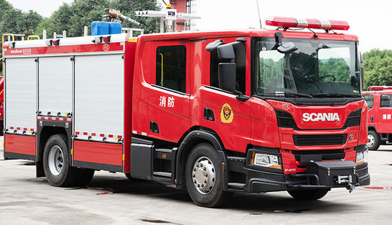 SCANIA CAFS 4000L Водяной бак Пожарный грузовик Цена Специализированное транспортное средство Китайская фабрика