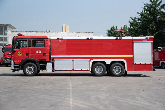 Sinotruk HOWO 18T Водяная пенная резервуар пожарная машина пожарный двигатель хорошее качество Китайская фабрика