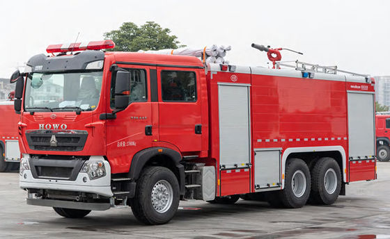 Sinotruk HOWO 12T Водяной бак Спасательный пожарный грузовик Хорошее качество Китайская фабрика